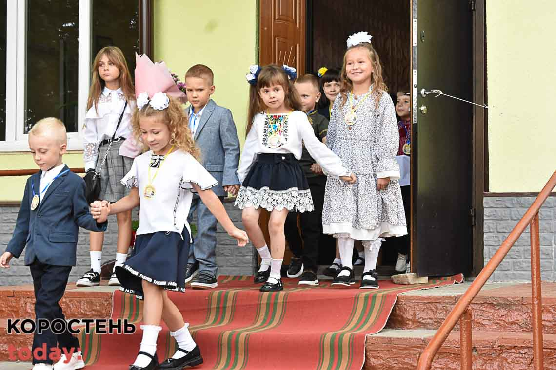 Цьогоріч за шкільні парти в Житомирській області сіли 11 тисяч першачків