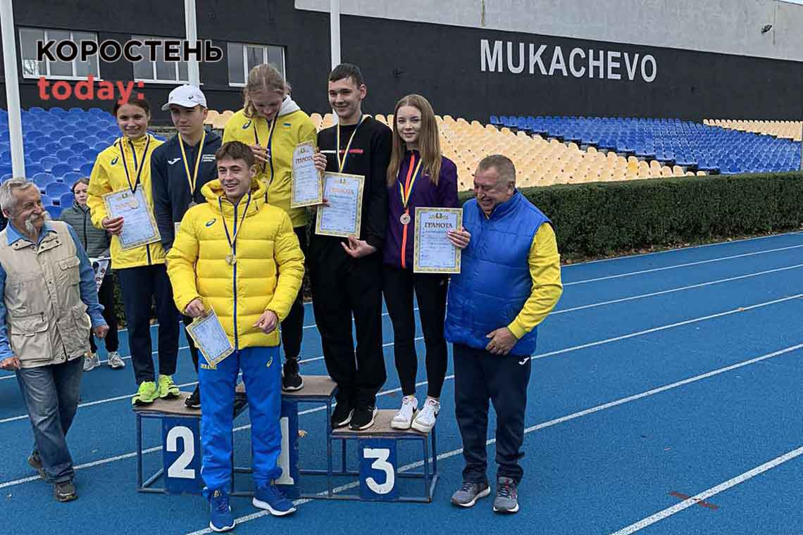 Юні коростенці вибороли бронзові нагороди на Кубку України зі спортивної ходьби
