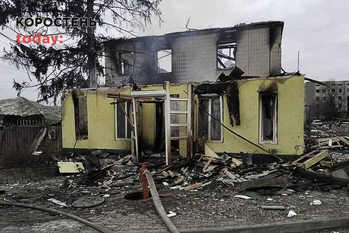 З початку року на Житомирщині зменшилась кількість об’єктів, пошкоджених внаслідок російської агресії