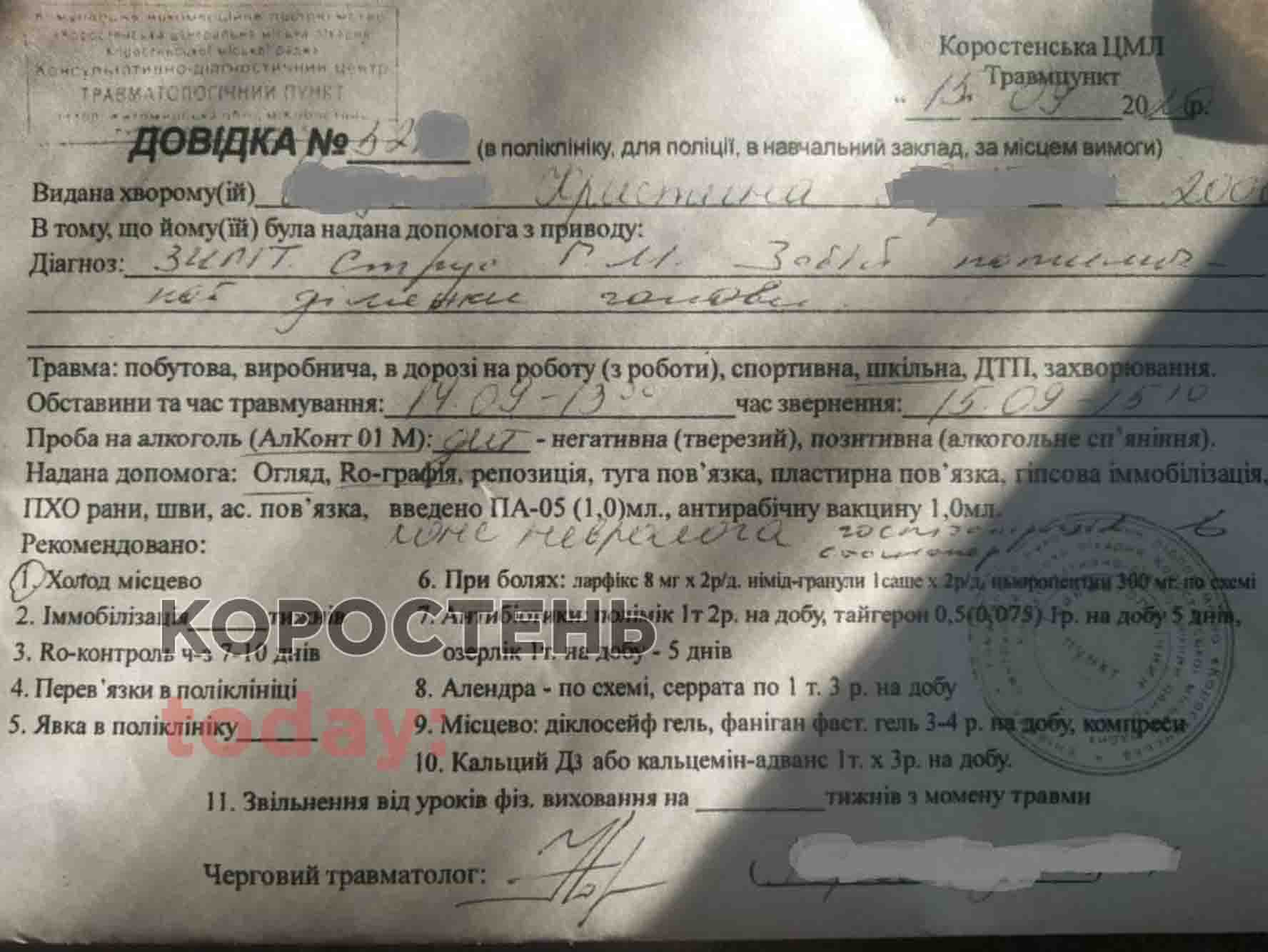 dovidka byling kor